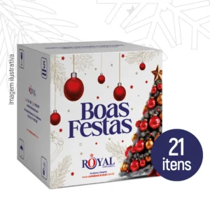 Cesta Alegria com Casa Suíça